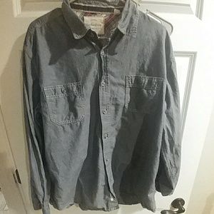 Weatherproof vintage denim long sleeve
